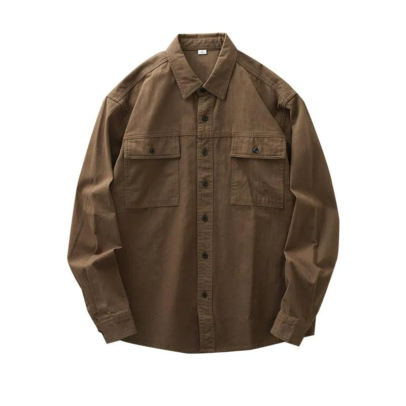 Long-sleeved Cargo Shirt