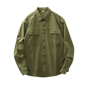 Long-sleeved Cargo Shirt