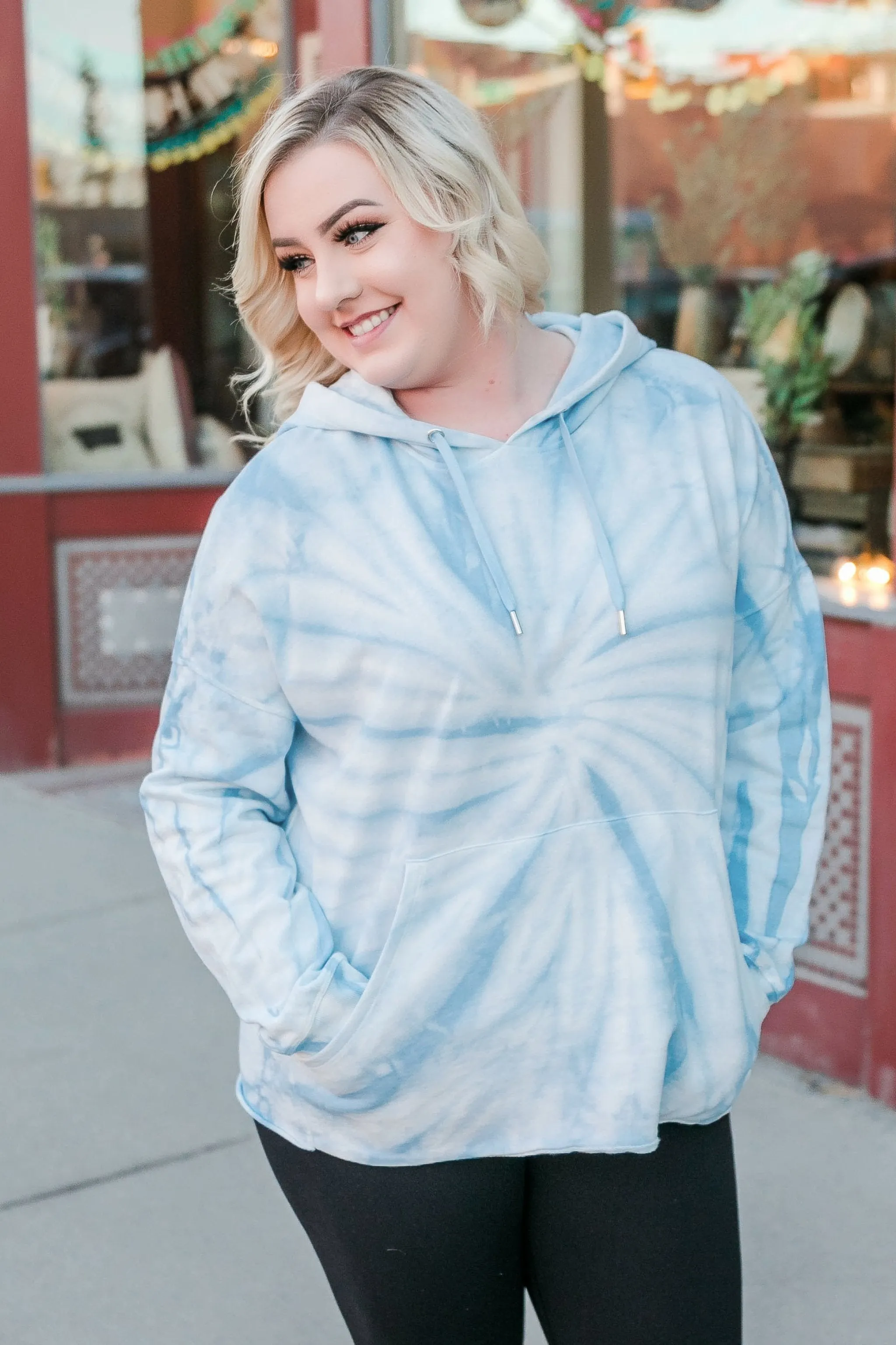 Look Again Hoodie In Cloud