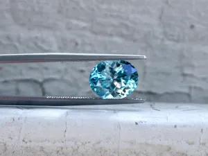 Loose Gemstone Natural Blue Zircon - 3.61ct.