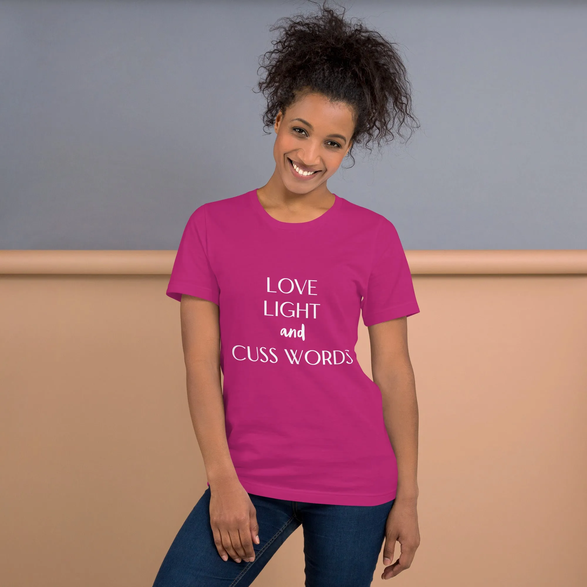 Love Light and Cuss Words Tee