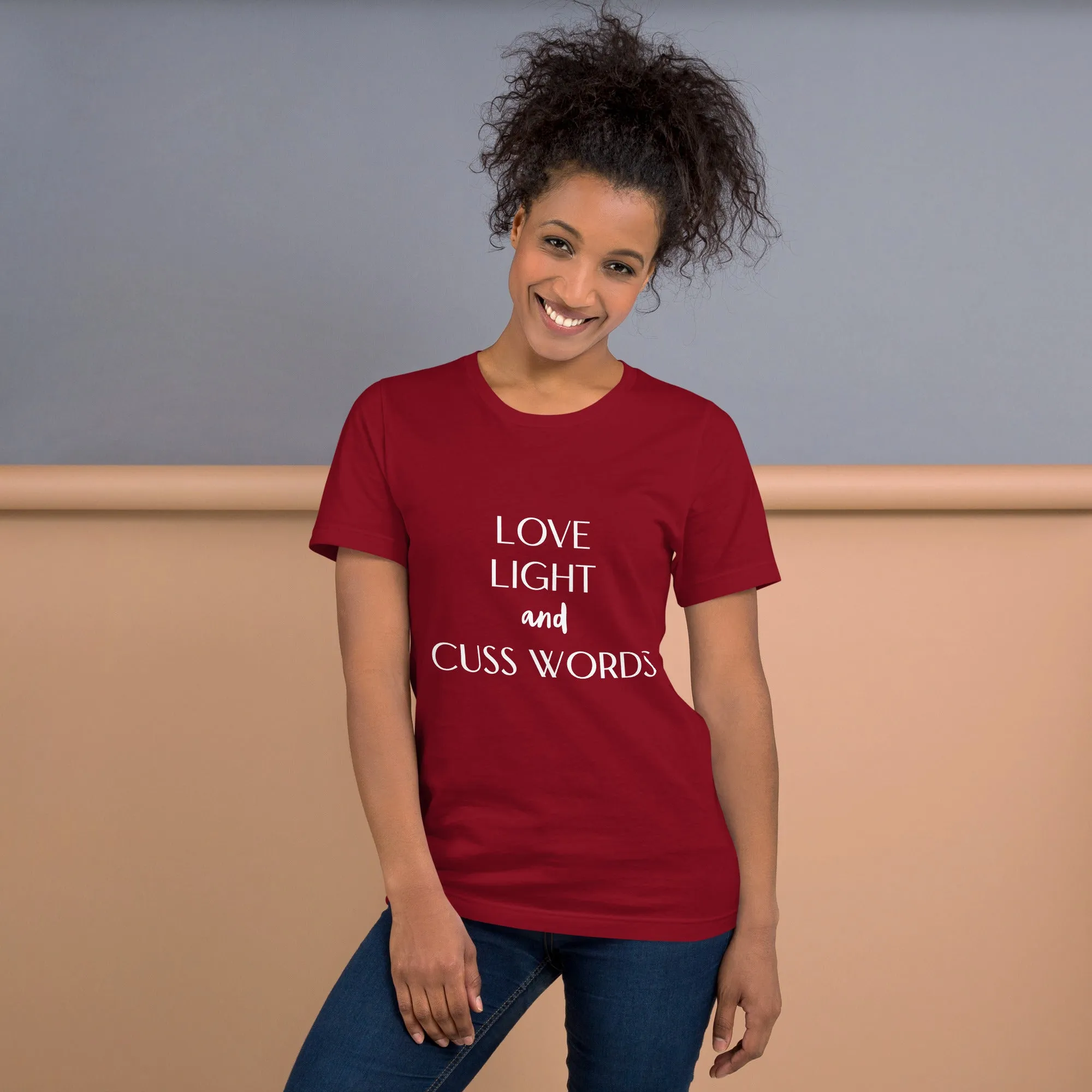 Love Light and Cuss Words Tee