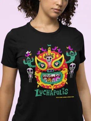 LUCHAPOLIS Jorge R. Gutierrez t-shirt