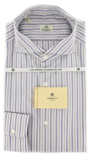 Luigi Borrelli Light Blue Shirt - 15.75 US / 40 EU