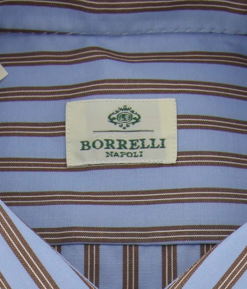 Luigi Borrelli Light Blue Shirt - 15.75 US / 40 EU