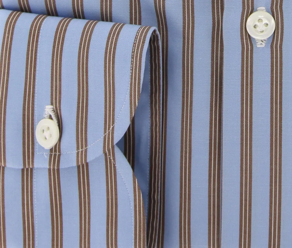 Luigi Borrelli Light Blue Shirt - 15.75 US / 40 EU