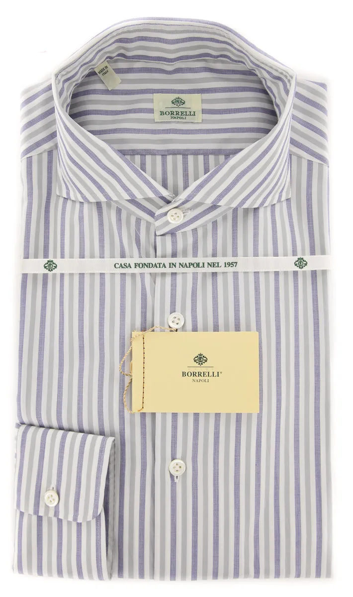 Luigi Borrelli Light Blue Shirt - 15.75 US / 40 EU