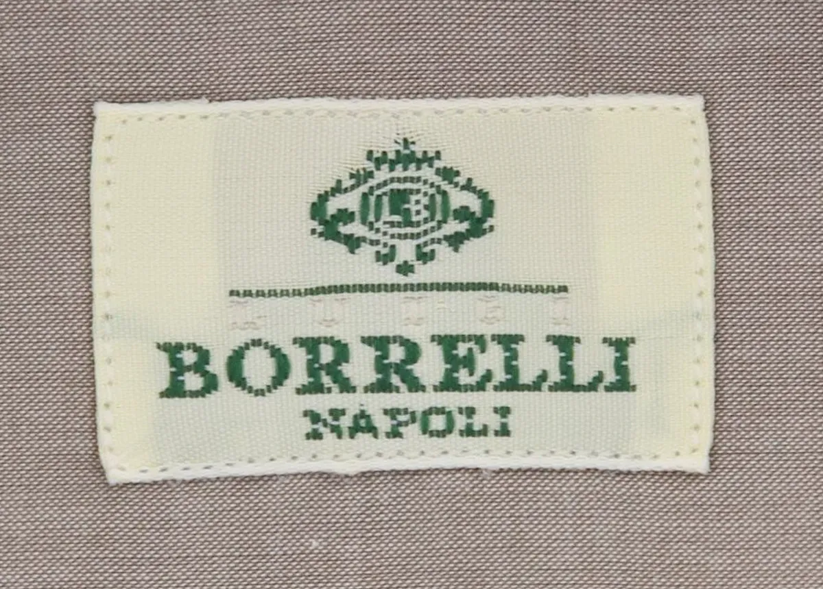 Luigi Borrelli Light Brown Shirt - Slim