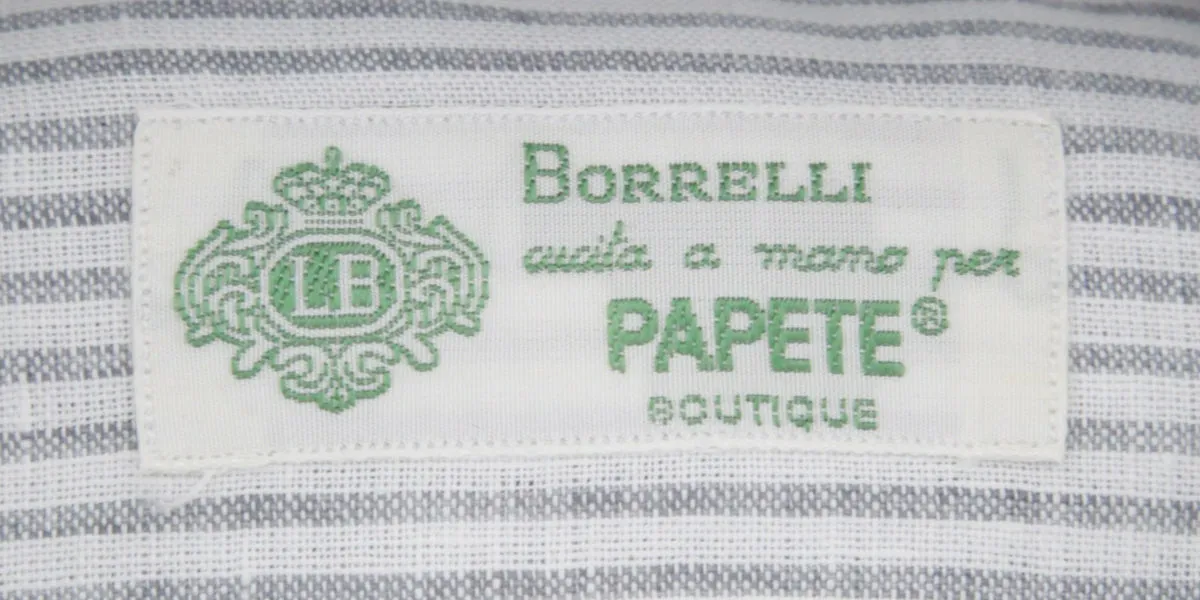 Luigi Borrelli Light Gray Shirt - Slim