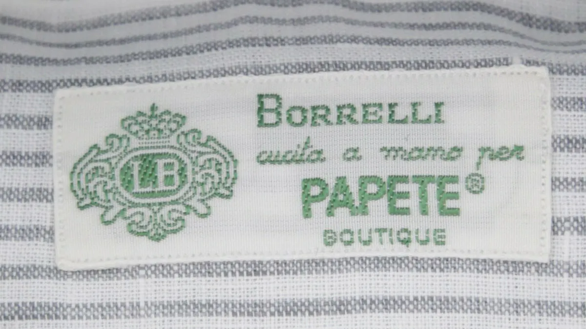 Luigi Borrelli Light Gray Shirt - Slim