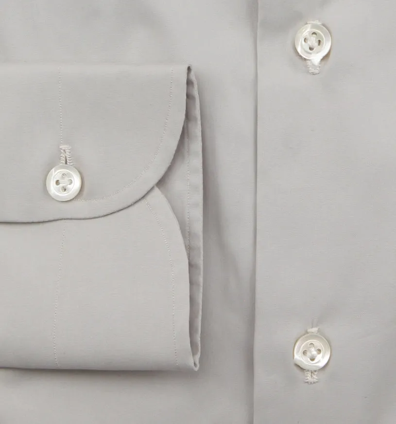 Luigi Borrelli Light Gray Shirt - Slim
