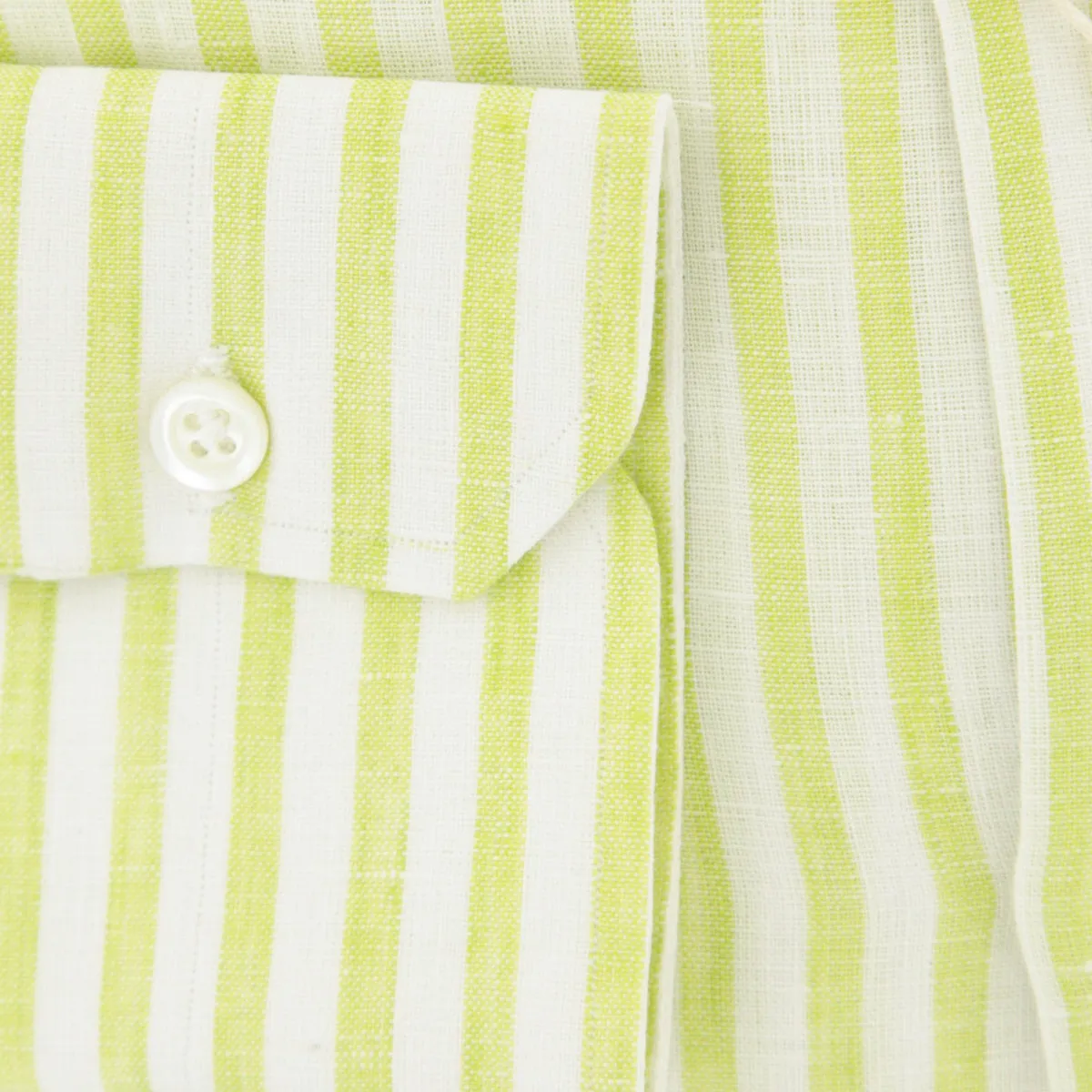 Luigi Borrelli Light Green Shirt - Slim