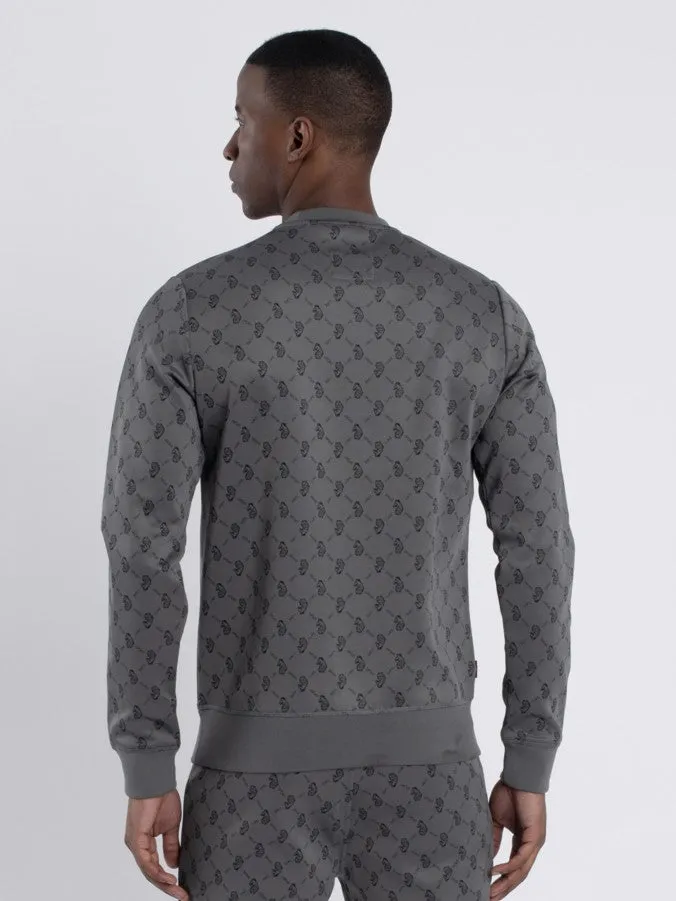 Luke 1977 Gazzas Tears Sweatshirt Smoke Grey