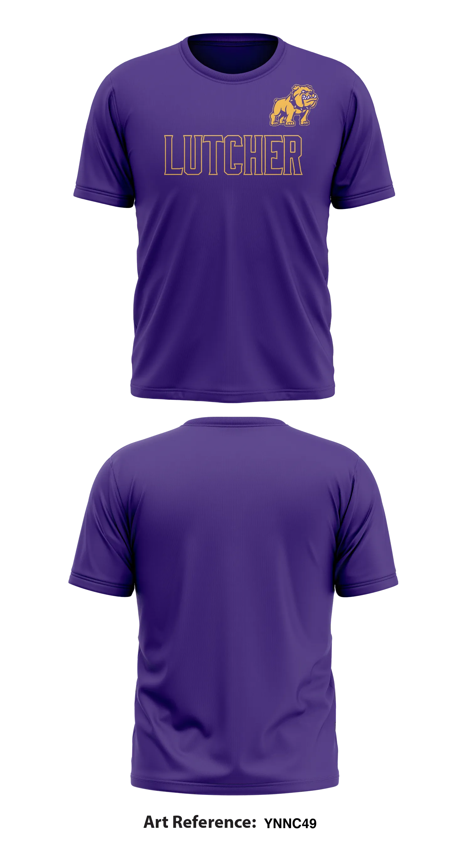 Lutcher Baseball Core Men's SS Performance Tee - YnnC49