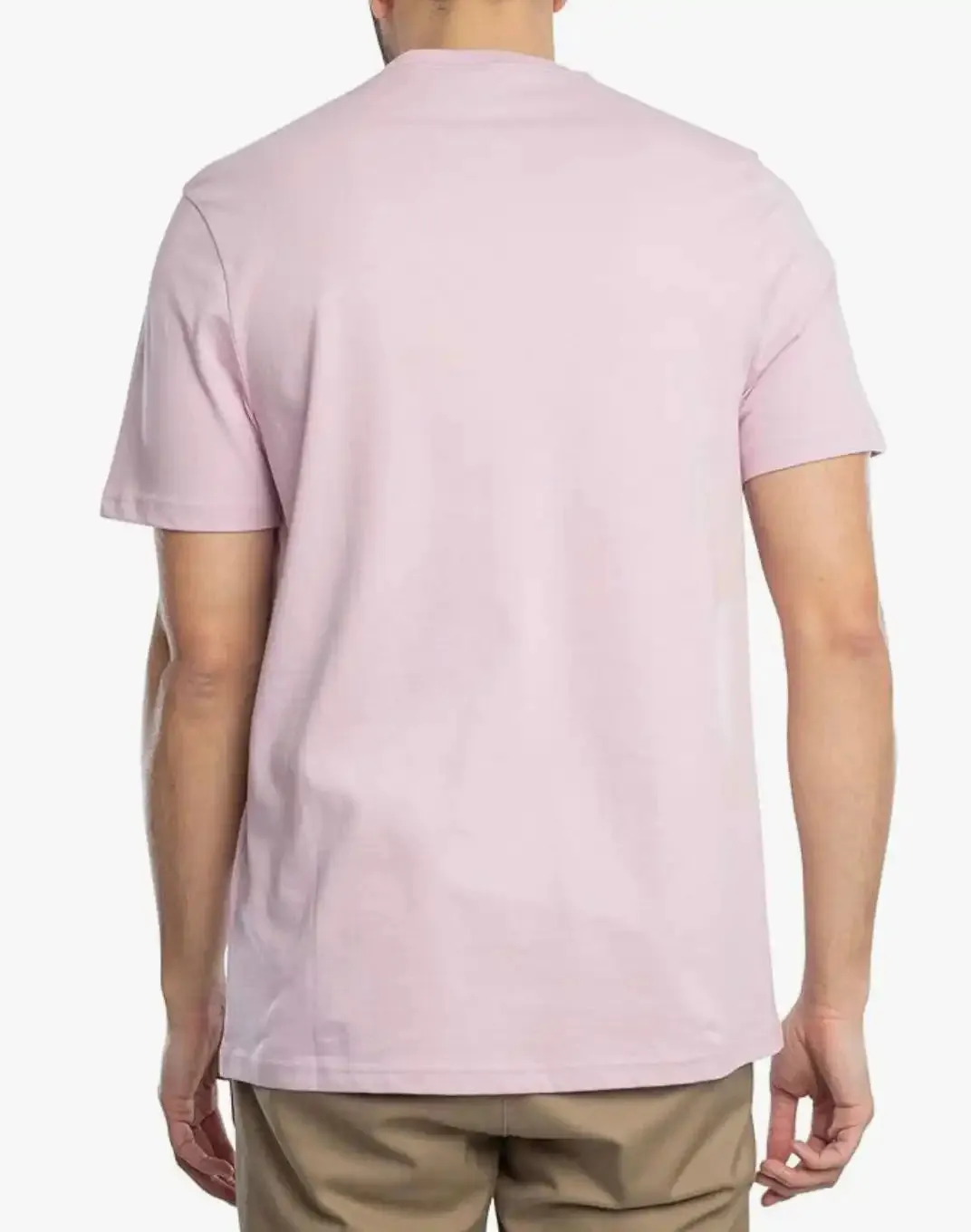 Lyle & Scott Mens Plain T-Shirt Pink Light