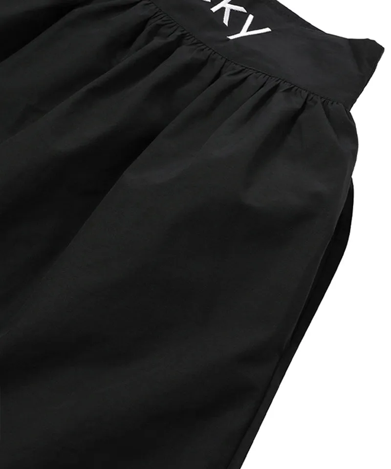 MACKY Golf: Unbalance Balloon Skirt - Black