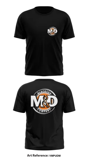 M&D Blacktop Co. Store 1 Core Men's SS Performance Tee - vmPuDM