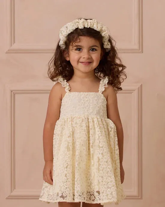 Mara Dress | Embroidered Daisy Tulle | Noralee
