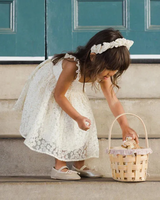 Mara Dress | Embroidered Daisy Tulle | Noralee