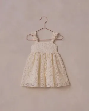 Mara Dress | Embroidered Daisy Tulle | Noralee