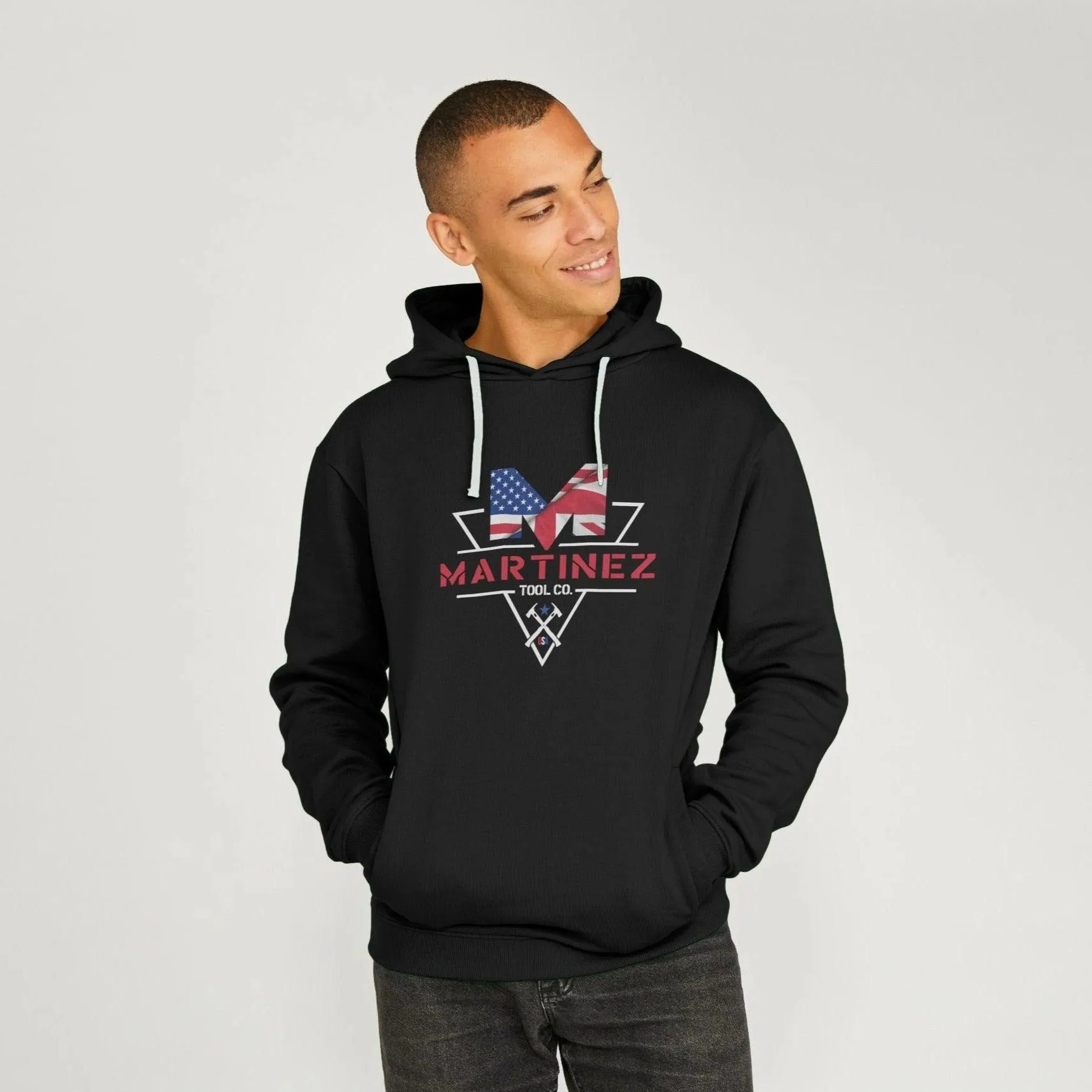Martinez Tools x TF Tools | UK USA Organic Cotton Hoody