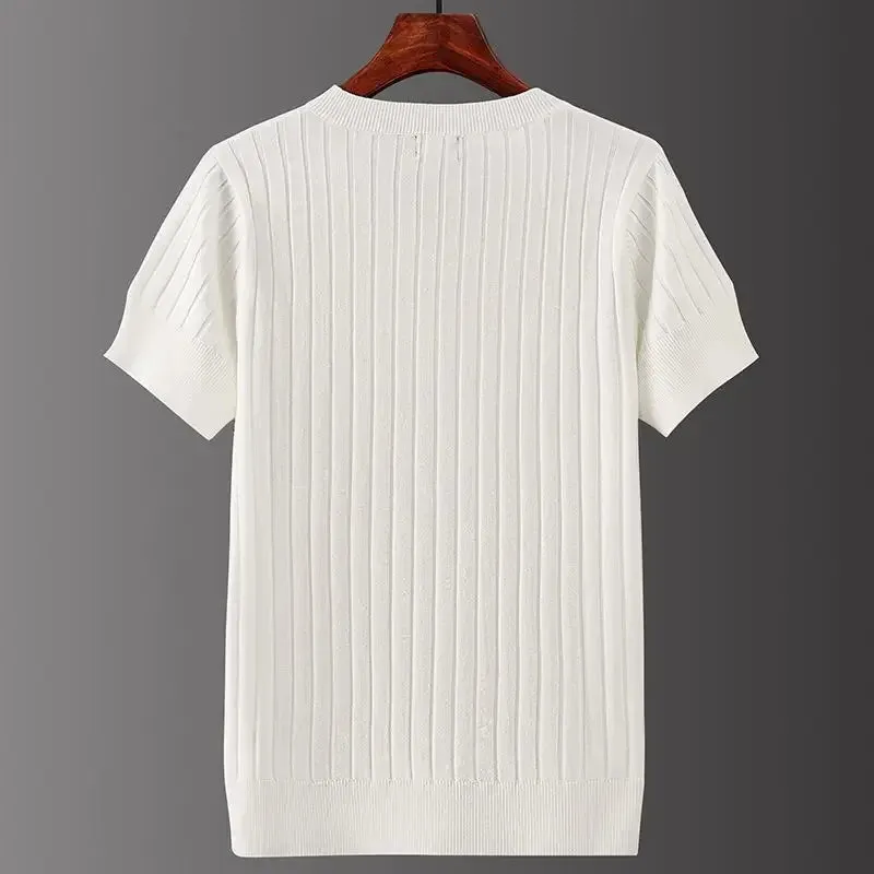 Maxwell Reed Textured Knit Tee