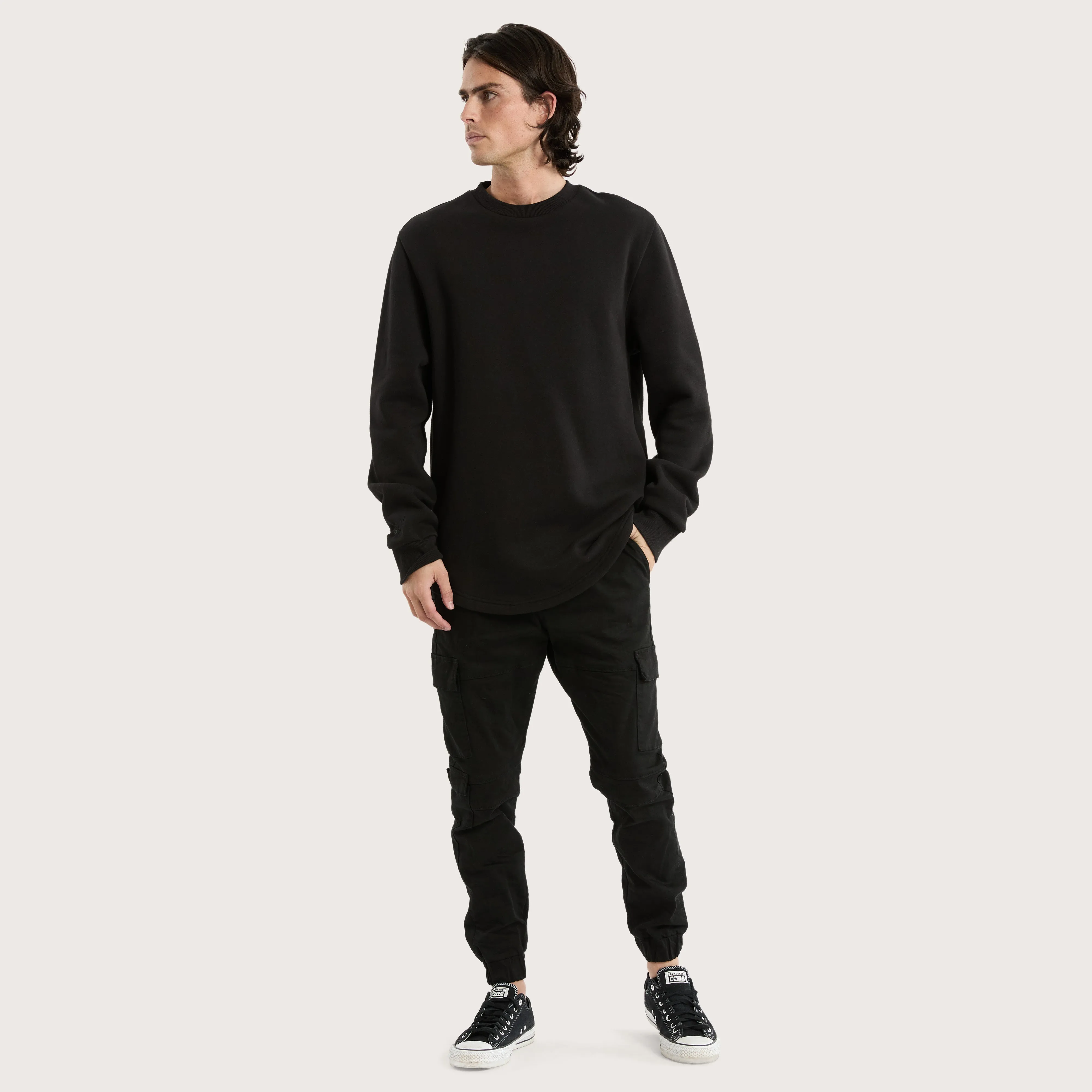 Medora Relaxed Sweater Jet Black