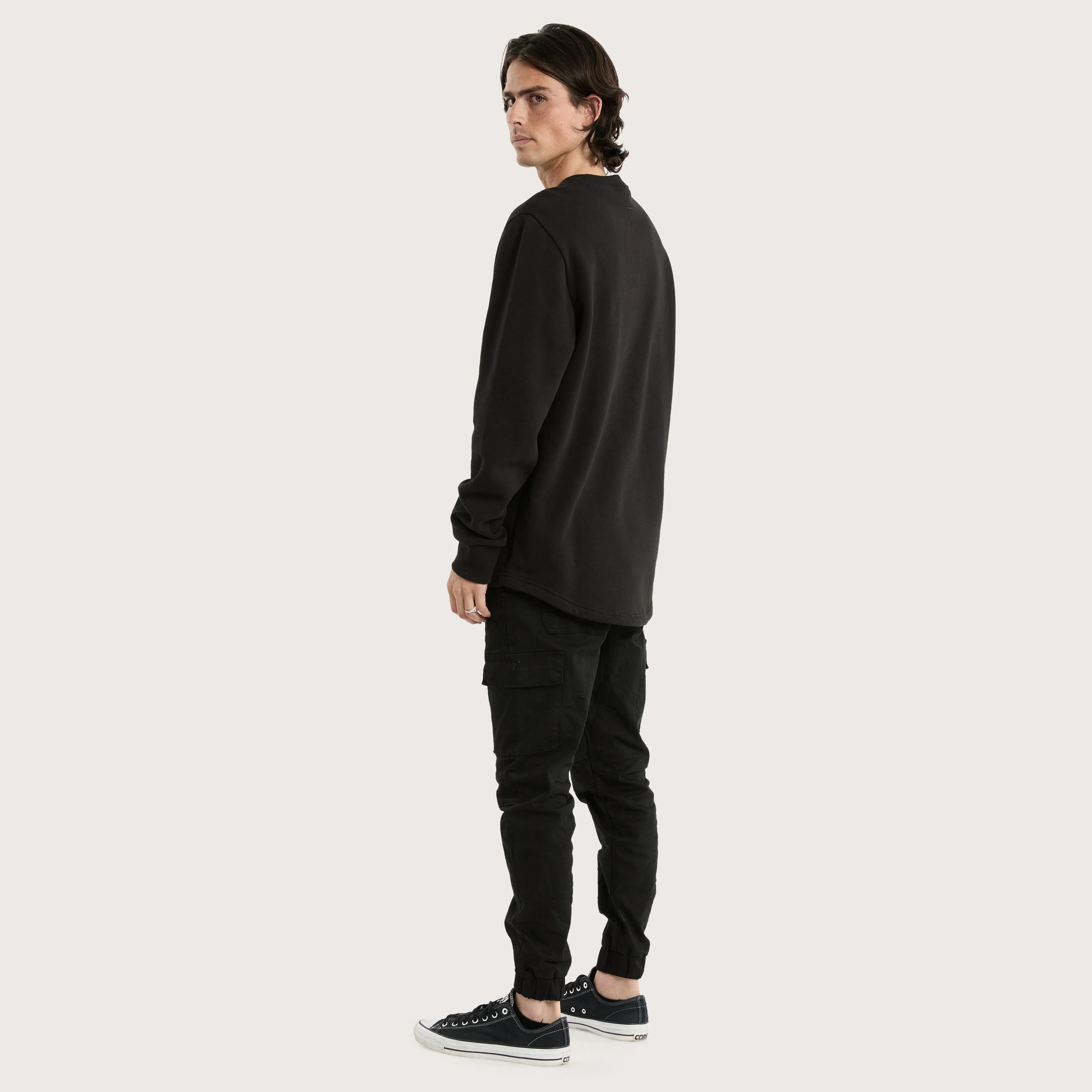 Medora Relaxed Sweater Jet Black