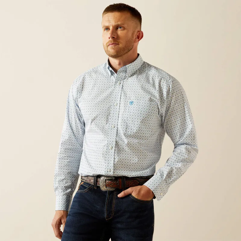 Men's Ariat Wrinkle Free Baker Classic Fit Shirt - 10054722