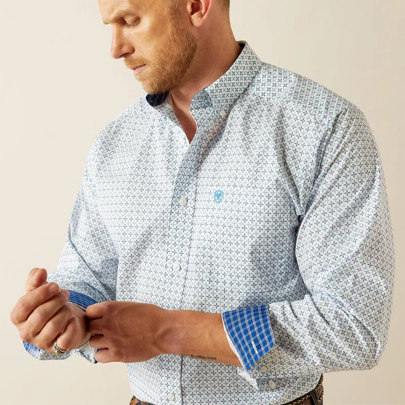 Men's Ariat Wrinkle Free Baker Classic Fit Shirt - 10054722