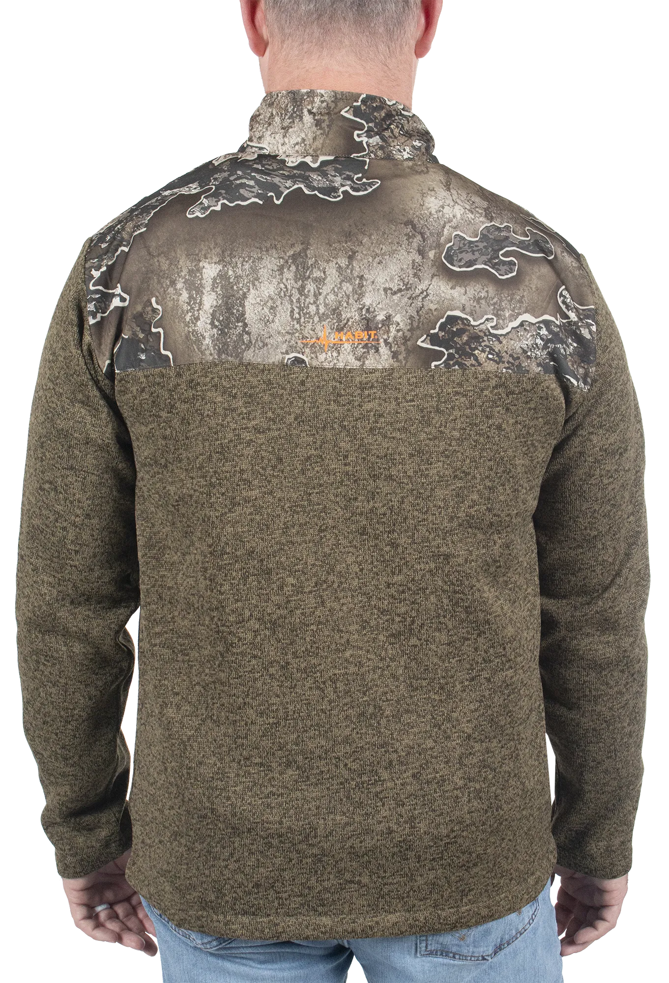 Men's Crater Valley Sweater Fleece ¼ Zip Jacket - Realtree