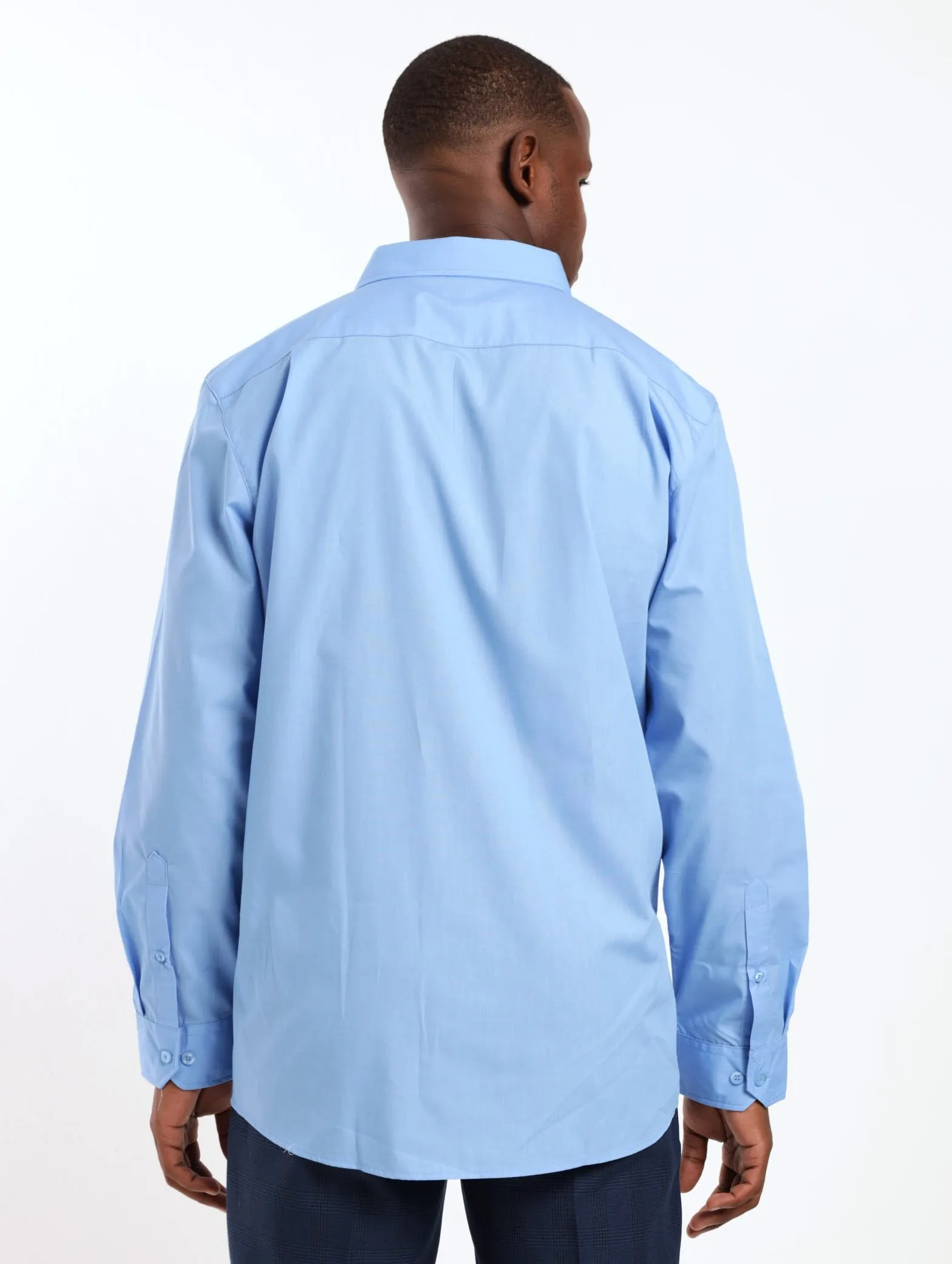 Men's Easy Care Shirt - Blue