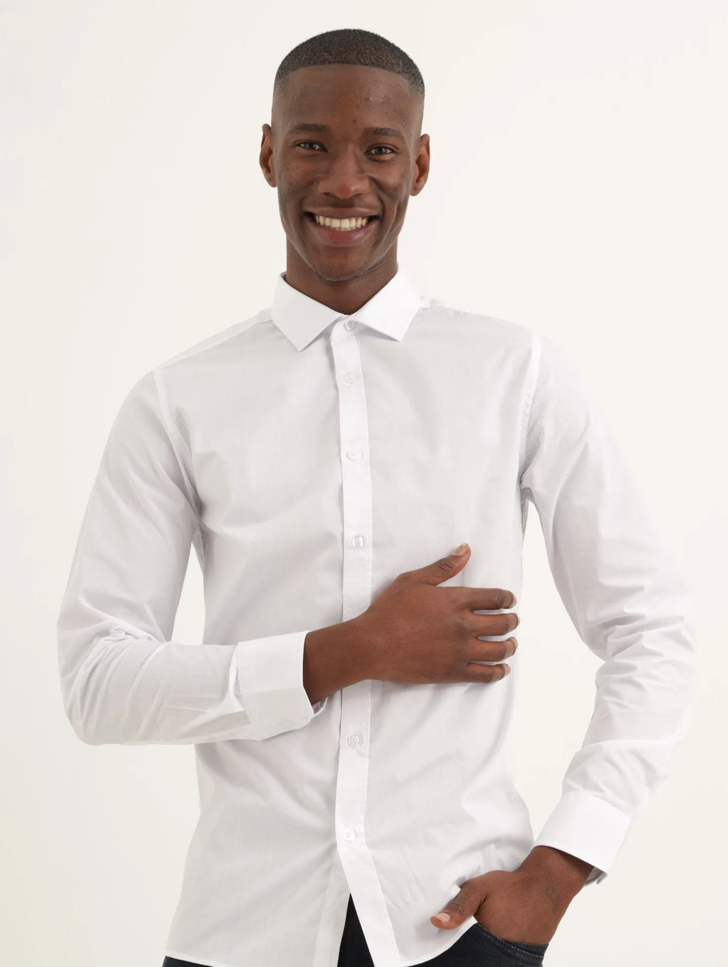 Men's Easy Care Shirt - White