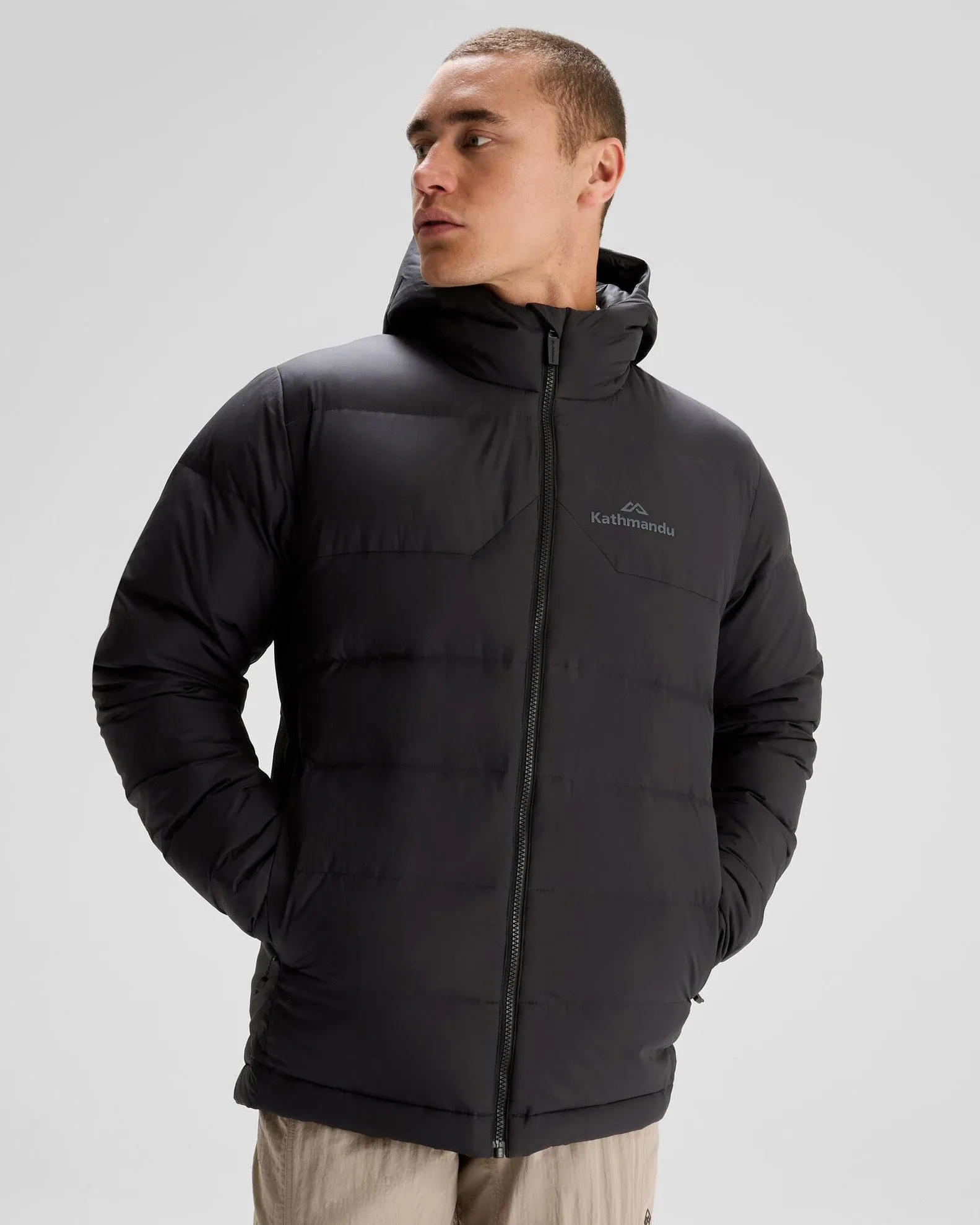 Men's Epiq SE Hooded Down Jacket  - Black