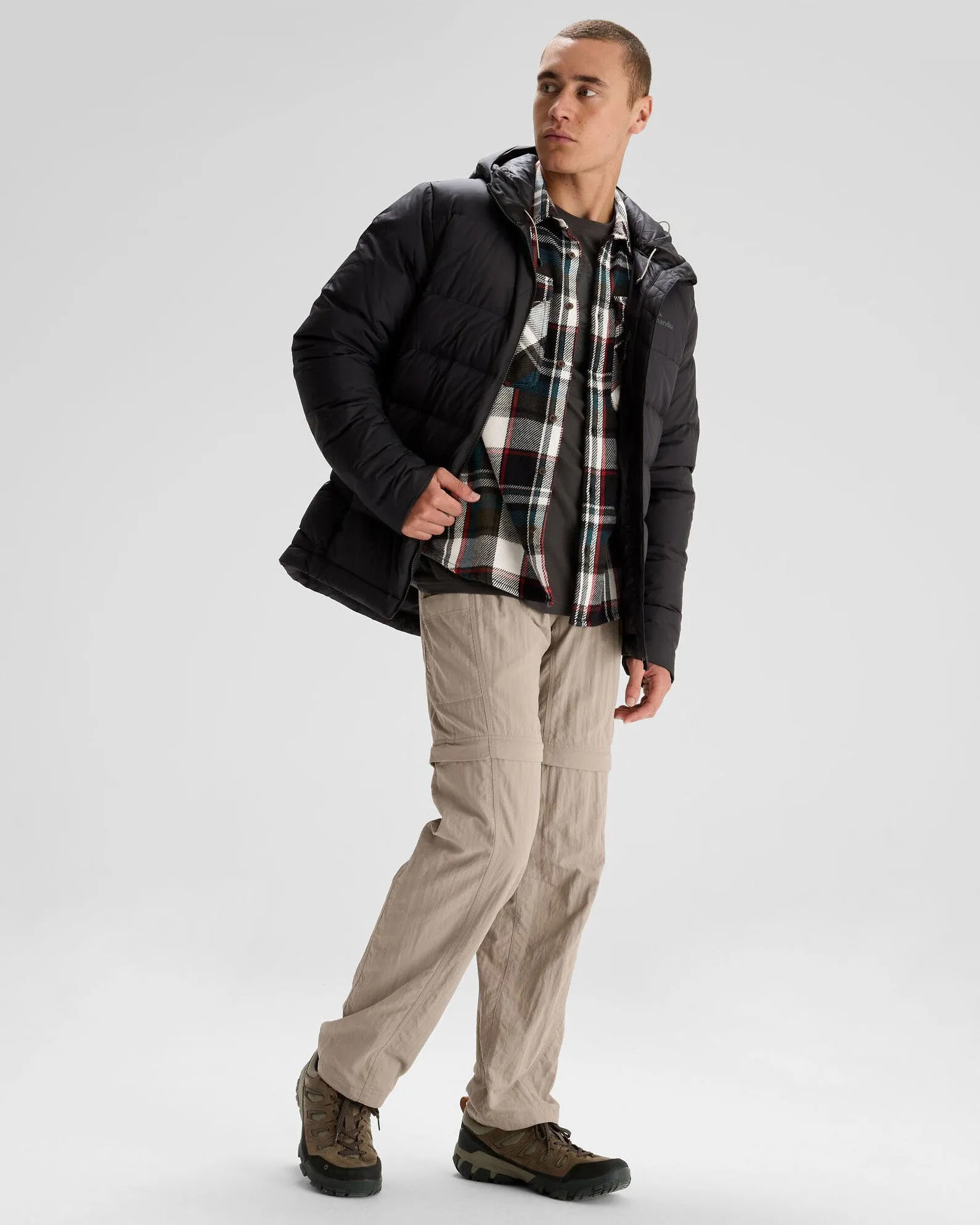 Men's Epiq SE Hooded Down Jacket  - Black