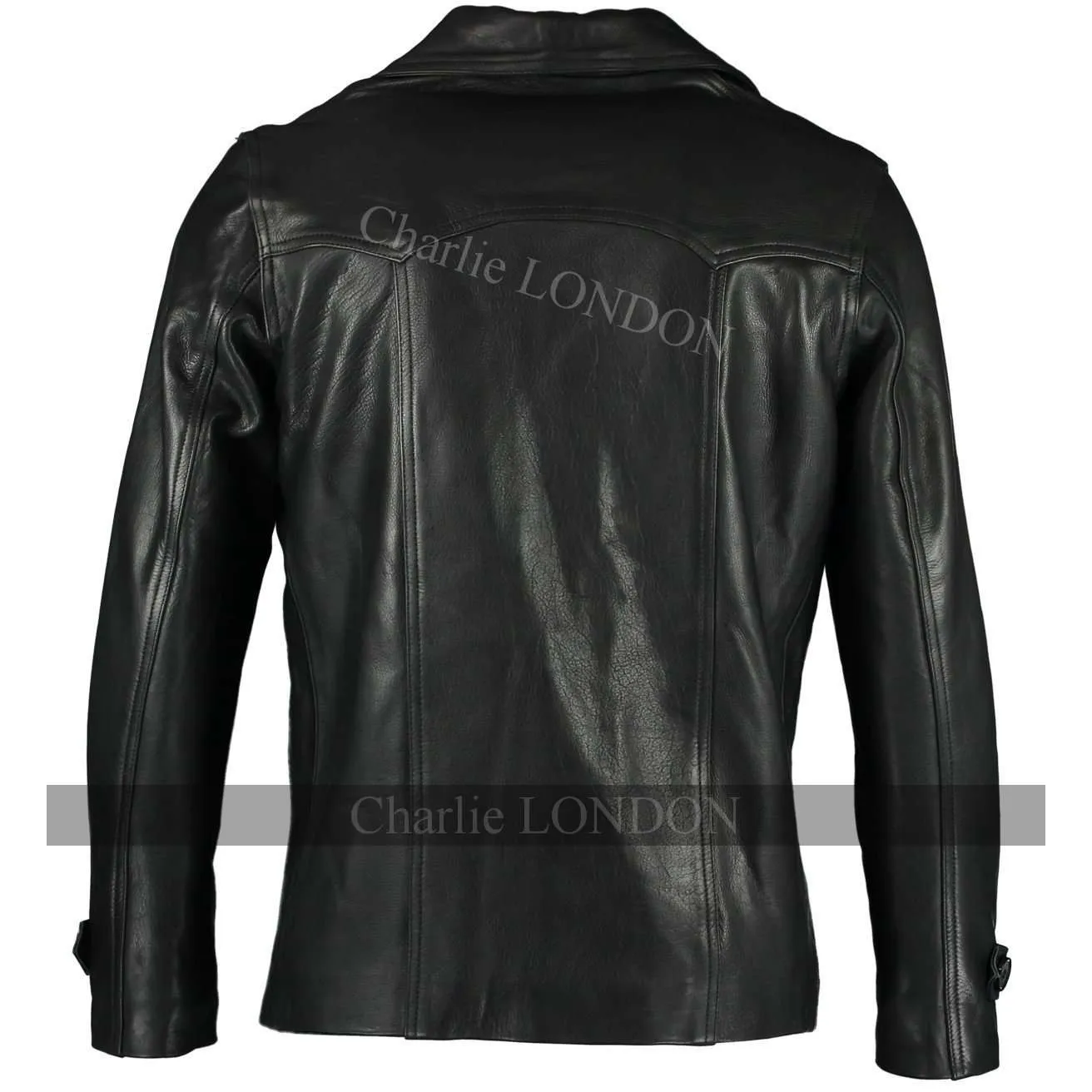 Men's Heist Antique Vintage Brown Leather Jacket