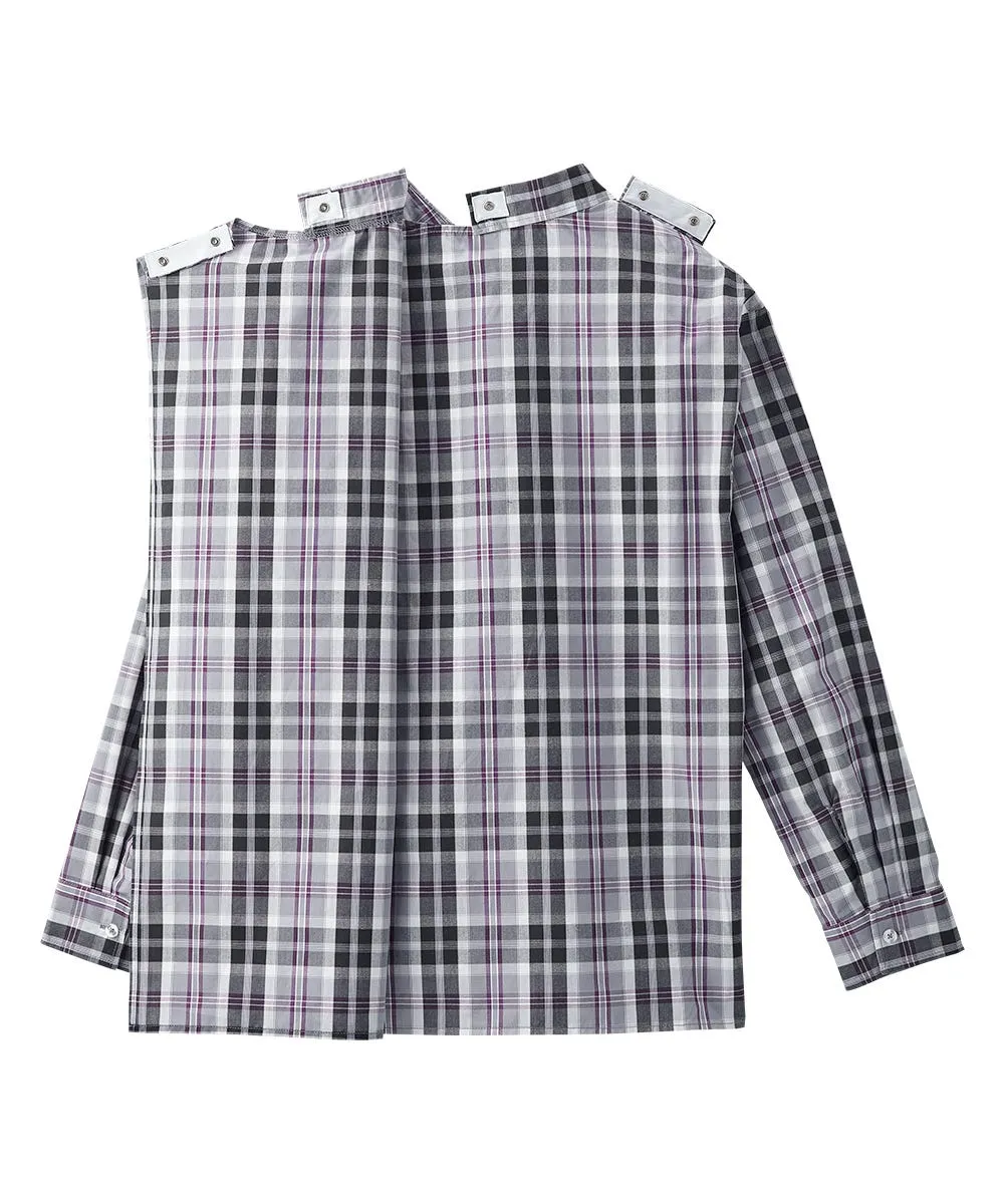 Men's Open Back Adaptive Sport Shirt
