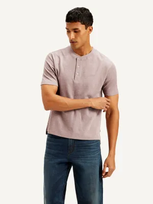 Men's Solid Slim Fit T-shirt
