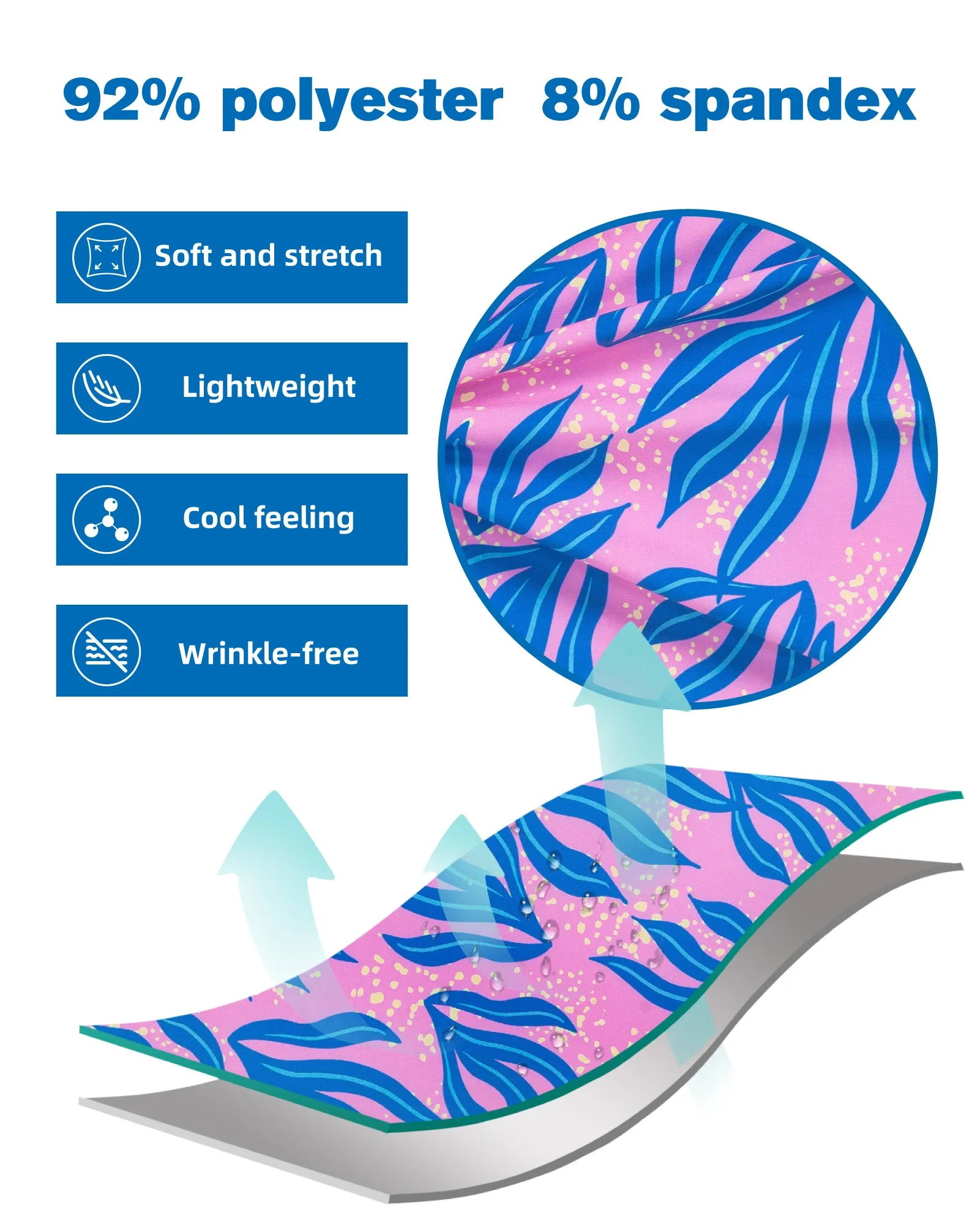 Men‘s Stretch Quick-Dry Hawaiian Shirts