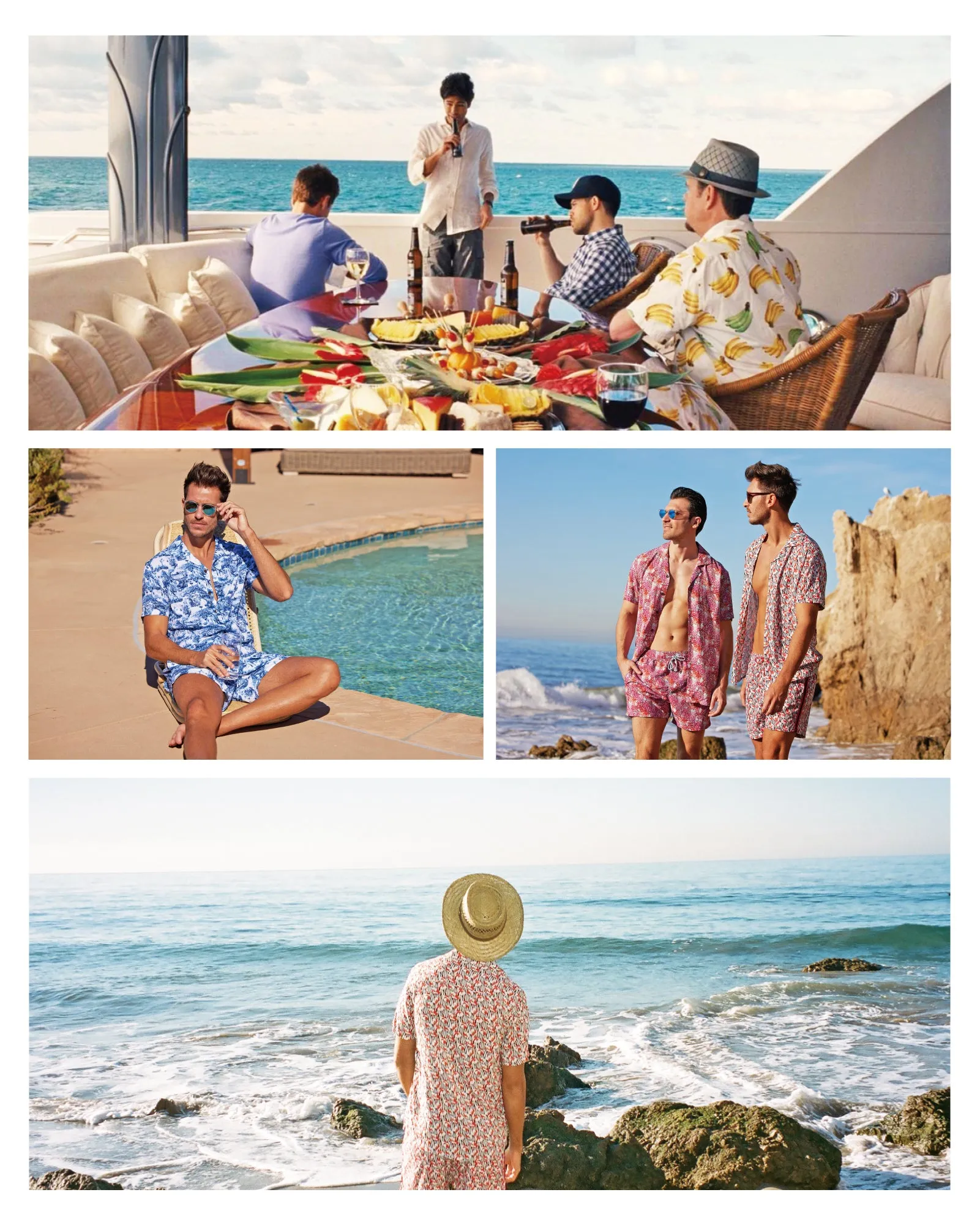 Men‘s Stretch Quick-Dry Hawaiian Shirts