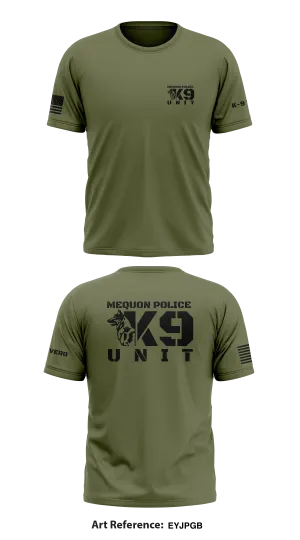 Mequon PD K-9 Store 1 Core Men's SS Performance Tee - EyJPgB