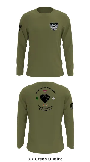 MFP, D. Co., 39BEB, 2BCT, 101 ABN Store 1 Core Men's LS Performance Tee - OR6iFc