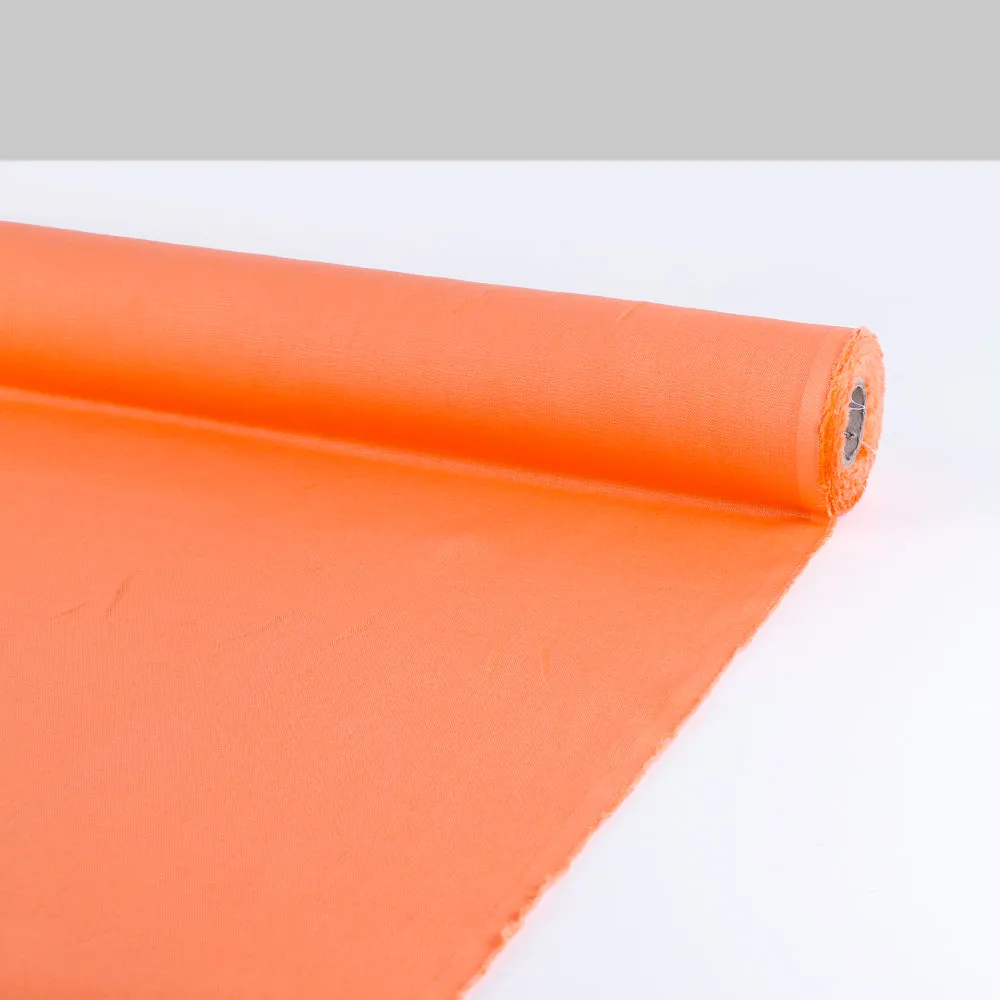 Midweight Linen - Tangerine Tango (remnant)