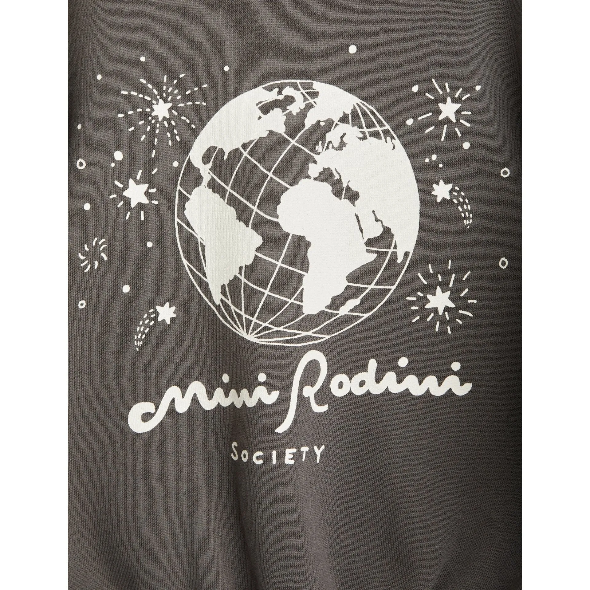 Mini Rodini Society Sp Sweatshirt - Grey