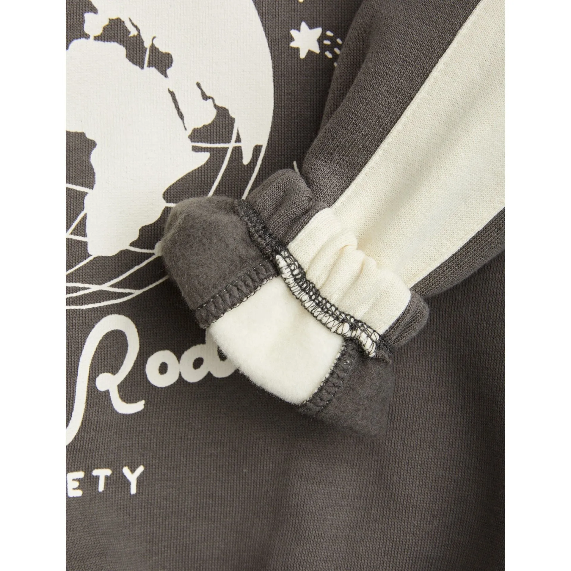 Mini Rodini Society Sp Sweatshirt - Grey