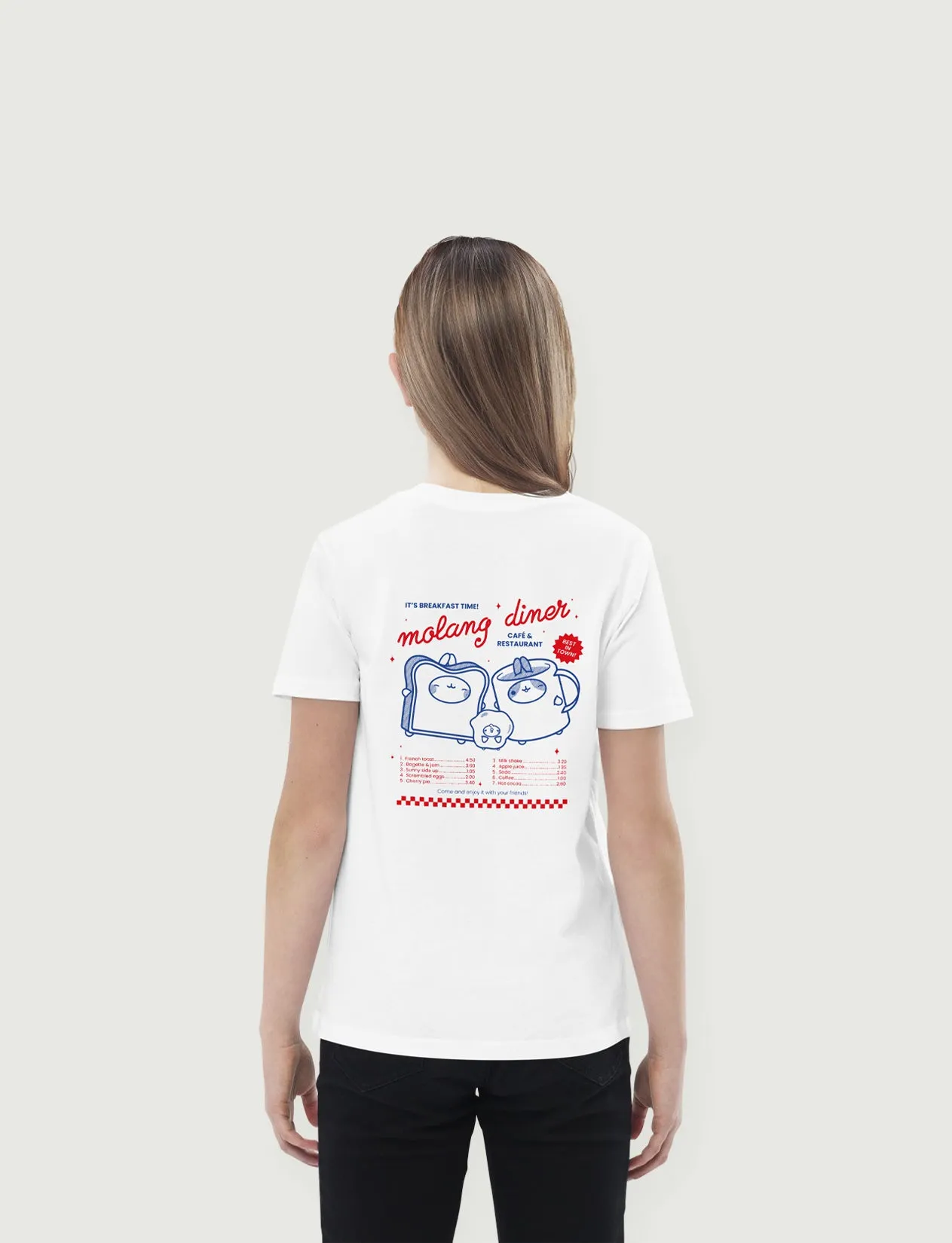 Molang Bicolor Diner Kids T-shirt