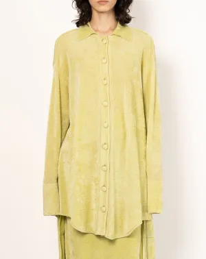 MOLE KNIT SHIRTS [LIME]