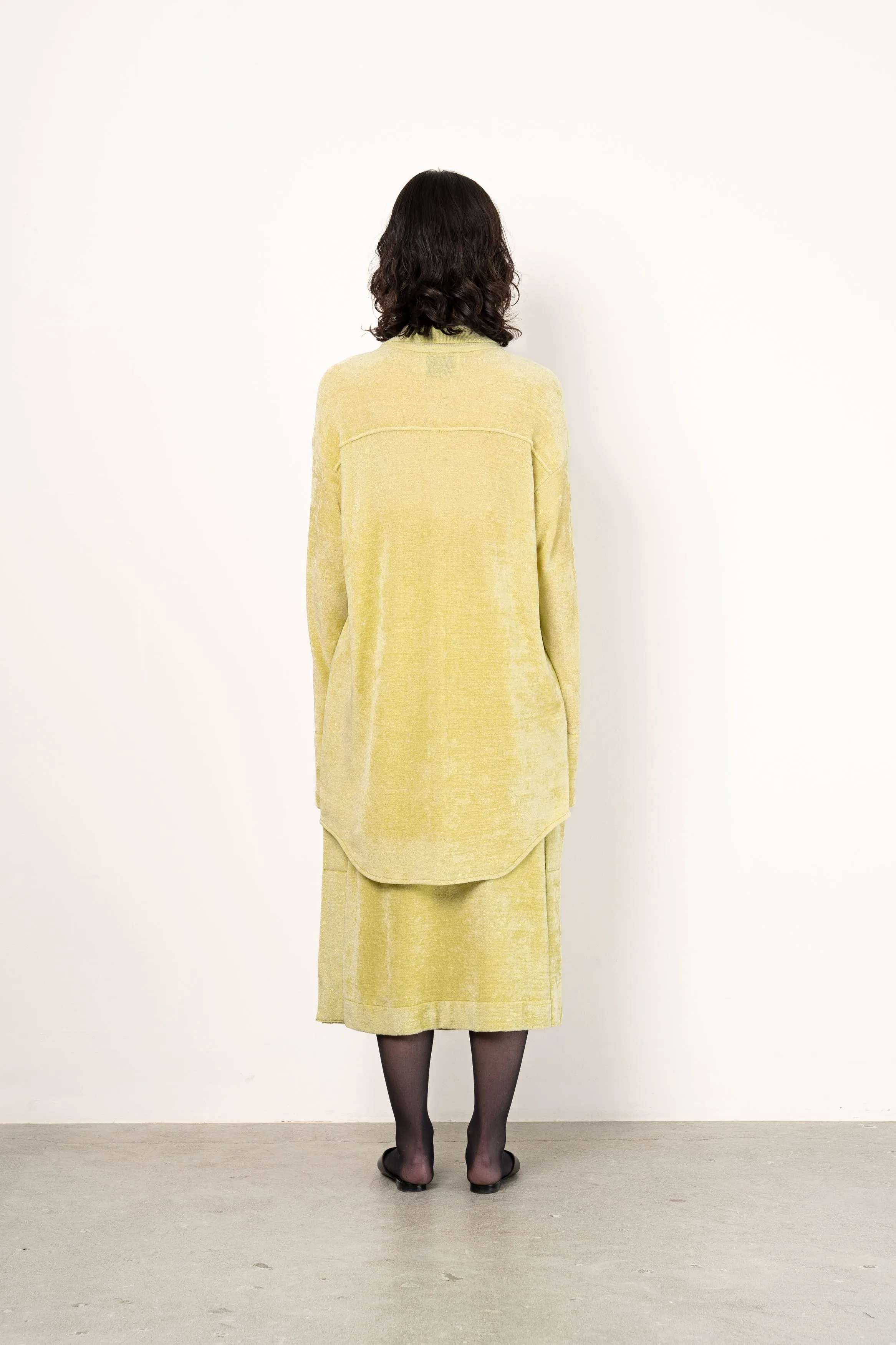 MOLE KNIT SHIRTS [LIME]
