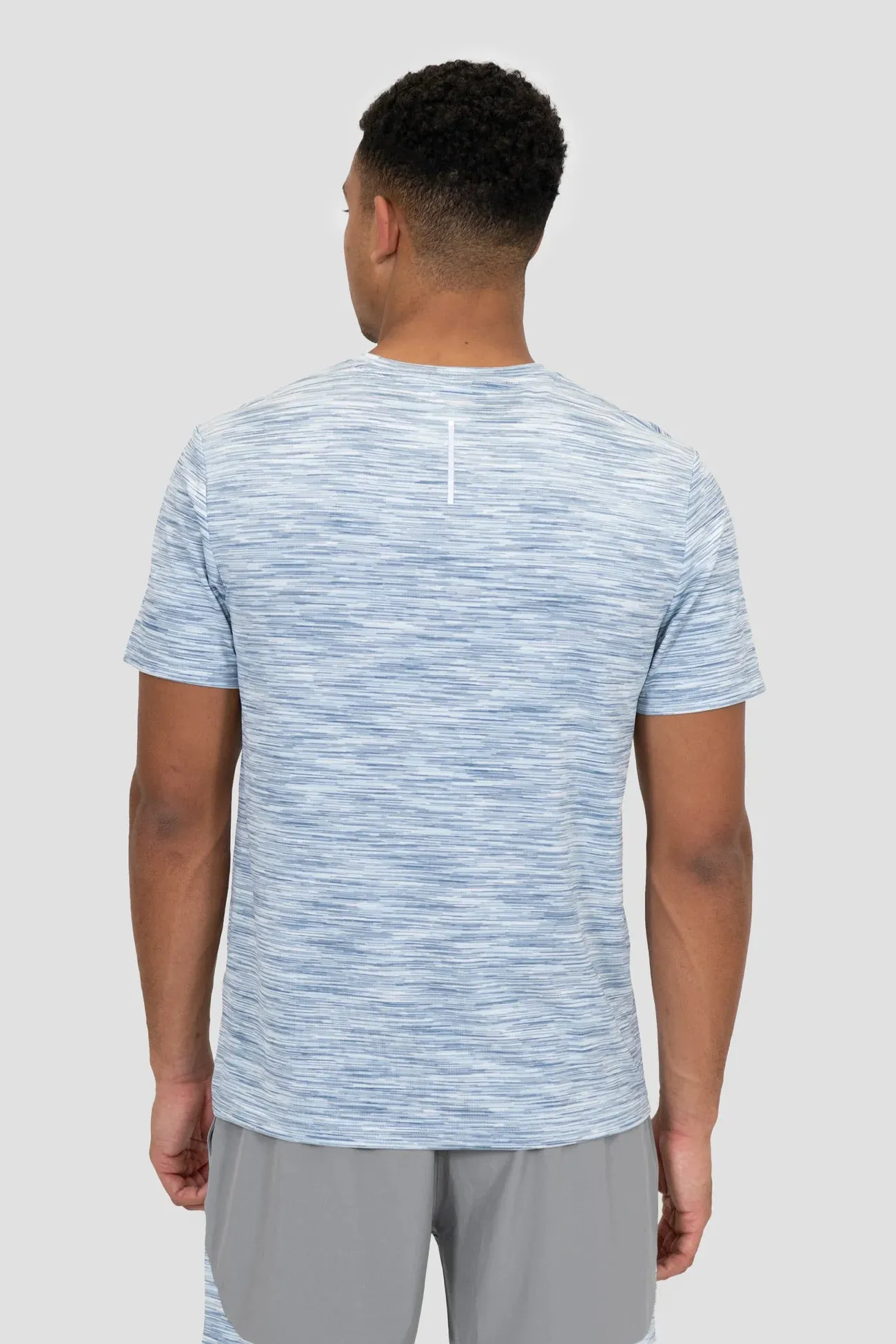 Montirex Trail Tee - Grey/White/Blue