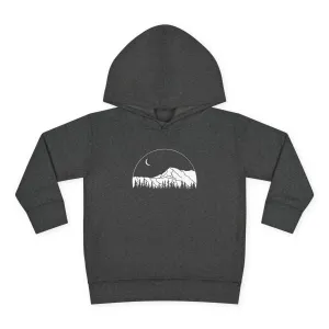 Mountain Snow Globe Toddler Hoodie